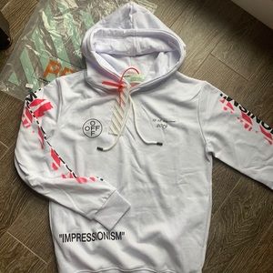 Off-White Hooded Sweatshirt
